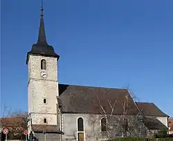 L'église Saint-Mathieu, côté sud.