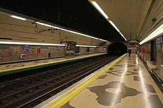 Image illustrative de l’article Pío XII (métro de Madrid)