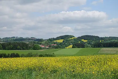 Vue générale de Přeborov.