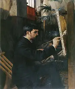 Portrait de Pascal Dagnan-Bouveret, 1881, Vesoul, musée Jean-Léon Gérôme.