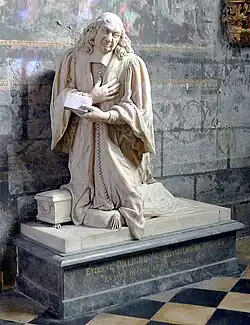 Étienne II d'Aligre (1592-1677) : statue en l'église Saint-Germain-l'Auxerrois, Paris.