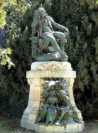 Louis Holweck, Monument à Bernardin de Saint-Pierre (1907).