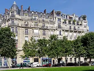 Immeubles haussmanniens nos&nbsp;84 et 86.