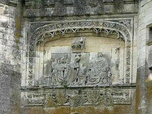 Le couronnement de la Vierge, Château de La Ferté-Milon, vers 1410