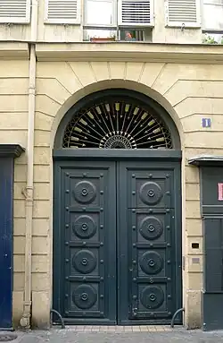 Portail du no&nbsp;1 (monument historique).