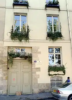 Hôtel particulier du no&nbsp;15.