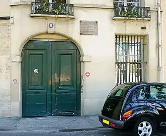 Hôtel particulier du no&nbsp;9.