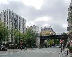 Pont de la ligne de Petite Ceinture.