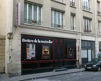 No&nbsp;15, théâtre de la Main d'Or.