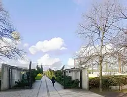 Une des entrées du parc.