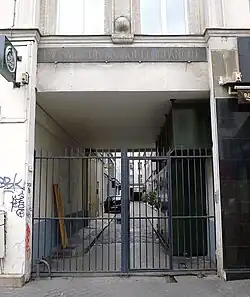 Entrée du passage de la Boule-Blanche (no&nbsp;50).