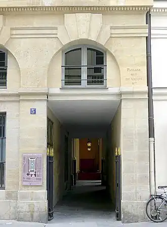 Image illustrative de l’article Passage de Valois