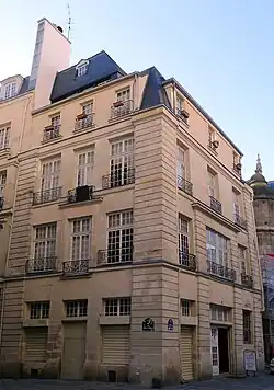 No 5 : bâtiment inscrit aux MH.