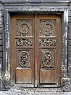 Porte cochère de l'hôtel Amelot de Bisseuil.