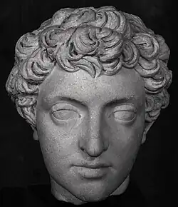 Marc Aurèle en 138 lors de son adoption par Antonin le Pieux.