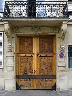 Porte du no&nbsp;20.