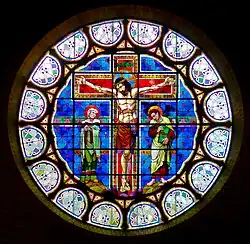 Vitrail du l'abside.