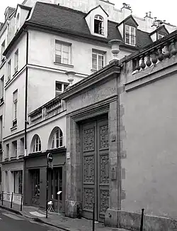 Hôtel de Sauroy au no&nbsp;58.