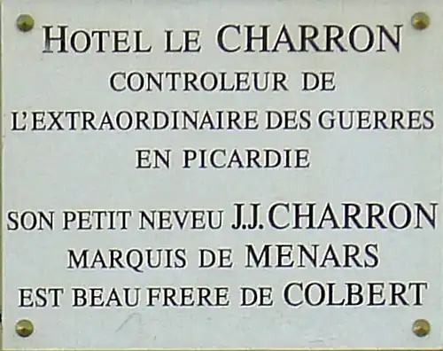 Plaque commémorative.