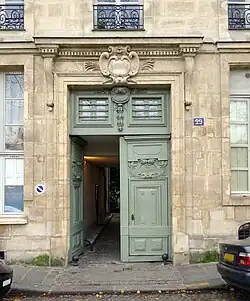 No&nbsp;29 : entrée.