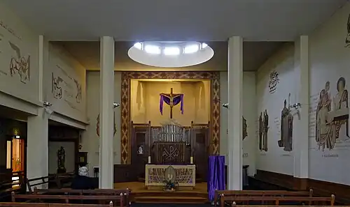 Vue de la chapelle Sainte-Thérèse.