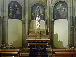 Chapelle absidiale de la Vierge.