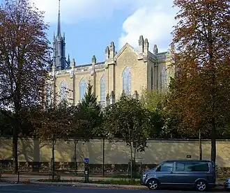 Vue de la chapelle Saint-Joseph-de-Cluny.
