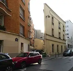 L'entrée du passage.