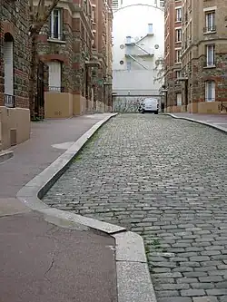 Allée principale.