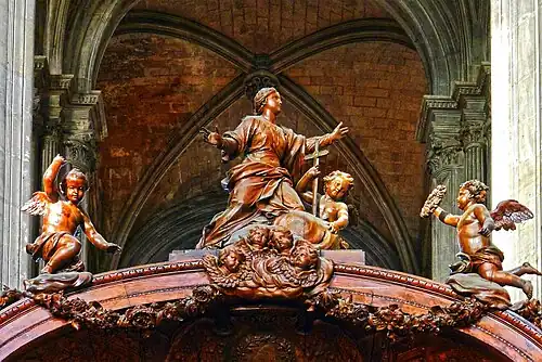 Apothéose de sainte Agnès.