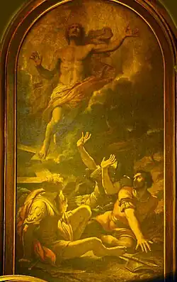 Attribué à Charles Le Brun, La Résurrection du Christ.
