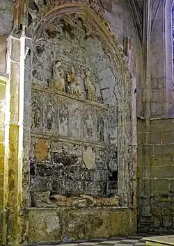 Cénotaphe de l'archevêque Pierre de Foix († 1464).