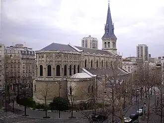 Église Notre-Dame de la Gare (1855-1859), Paris.