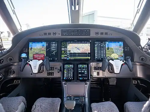 Un cockpit d'un PC-12 PRO (2025)