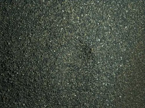 Gros plan sur le sable de Namib Dune, le 22 janvier 2016