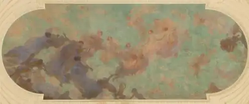 Le Triomphe de la Femme, plafond, Paris, Petit Palais.