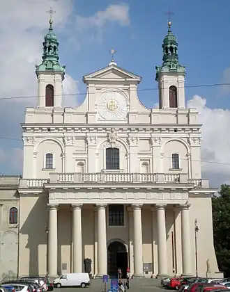 La cathédrale de Lublin, siège de l'archidiocèse.