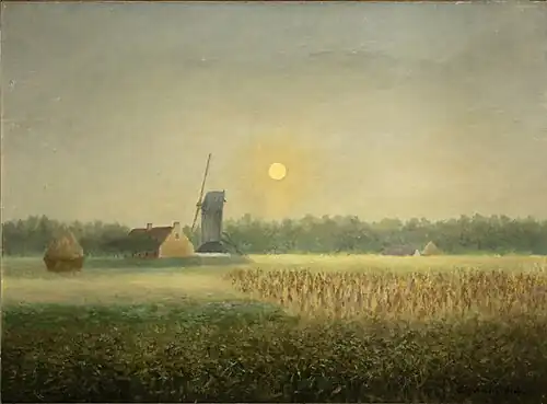 Moulin à Laetem au clair de lune, 1900Musée Dhondt-Dhaenens, Deurle