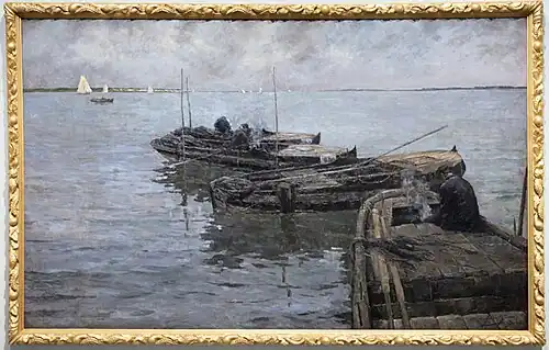 Soir sur l'Escaut, vers 1897Collection privée.