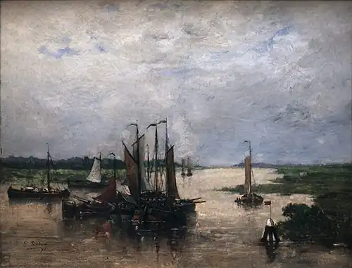 La Meuse, 1876Musée des Beaux-Arts de Tournai