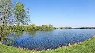 Vue du lac du Héron.