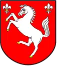 Blason de Łąck