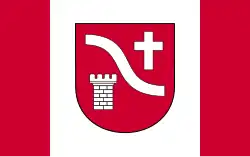 Drapeau de Gmina Łapanów