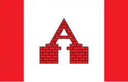 Drapeau de Aleksandrów Kujawski