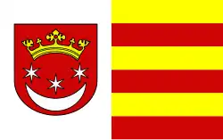 Drapeau de Gmina Człopa