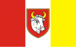 Drapeau de Człuchów