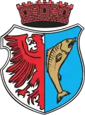 Blason de Kostrzyn nad Odrą