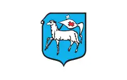 Drapeau de Piwniczna-Zdrój