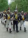Reconstitution du 1er&nbsp;régiment de la légion de la Vistule