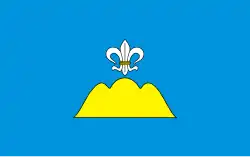 Drapeau de Commune de Łęki Szlacheckie